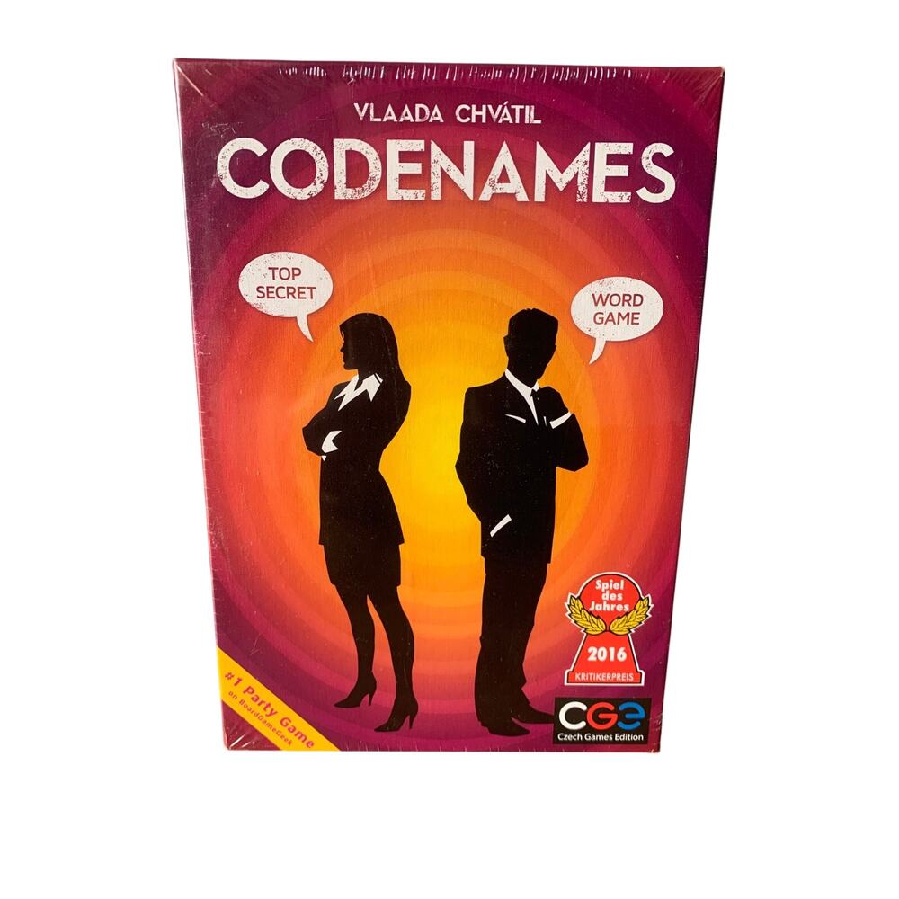 Codenames Party Game Czech Games Word Strategy Family Favorite